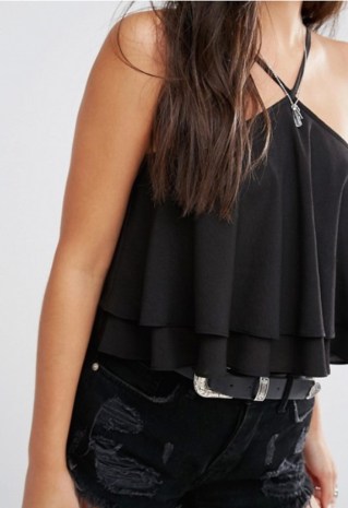 BOOHOO Double Layer Cami Top, £4.50 ASOS